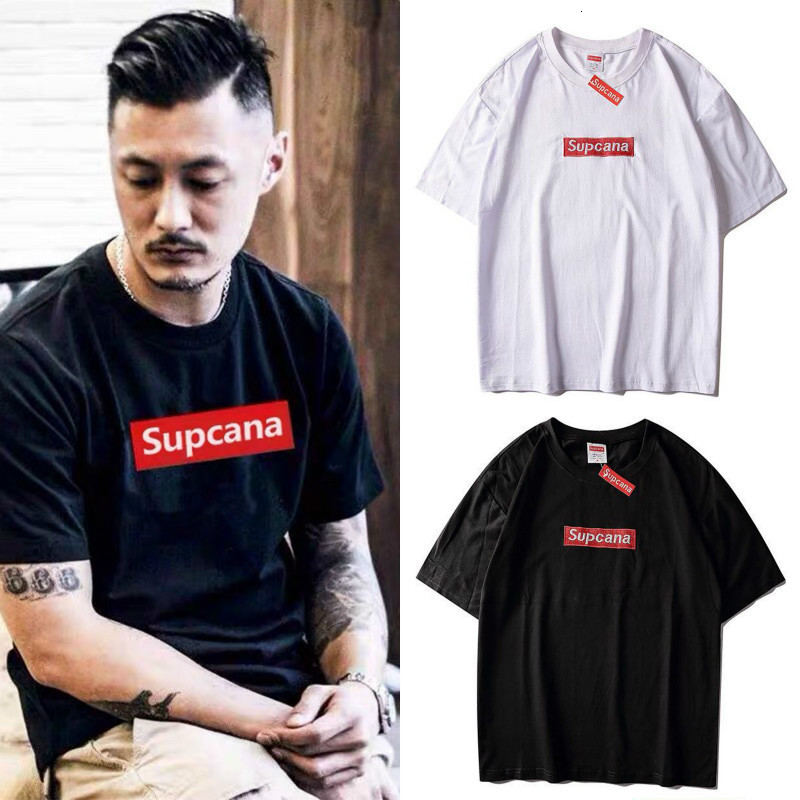 T shirt Fashion brand sup embroidery short sleeve mens Yu wenle loose round neck versatile couple womens odel, White;black
T shirt Fashion brand sup embroidery short sleeve mens Yu wenle loose round neck versatile couple womens odel, White;black