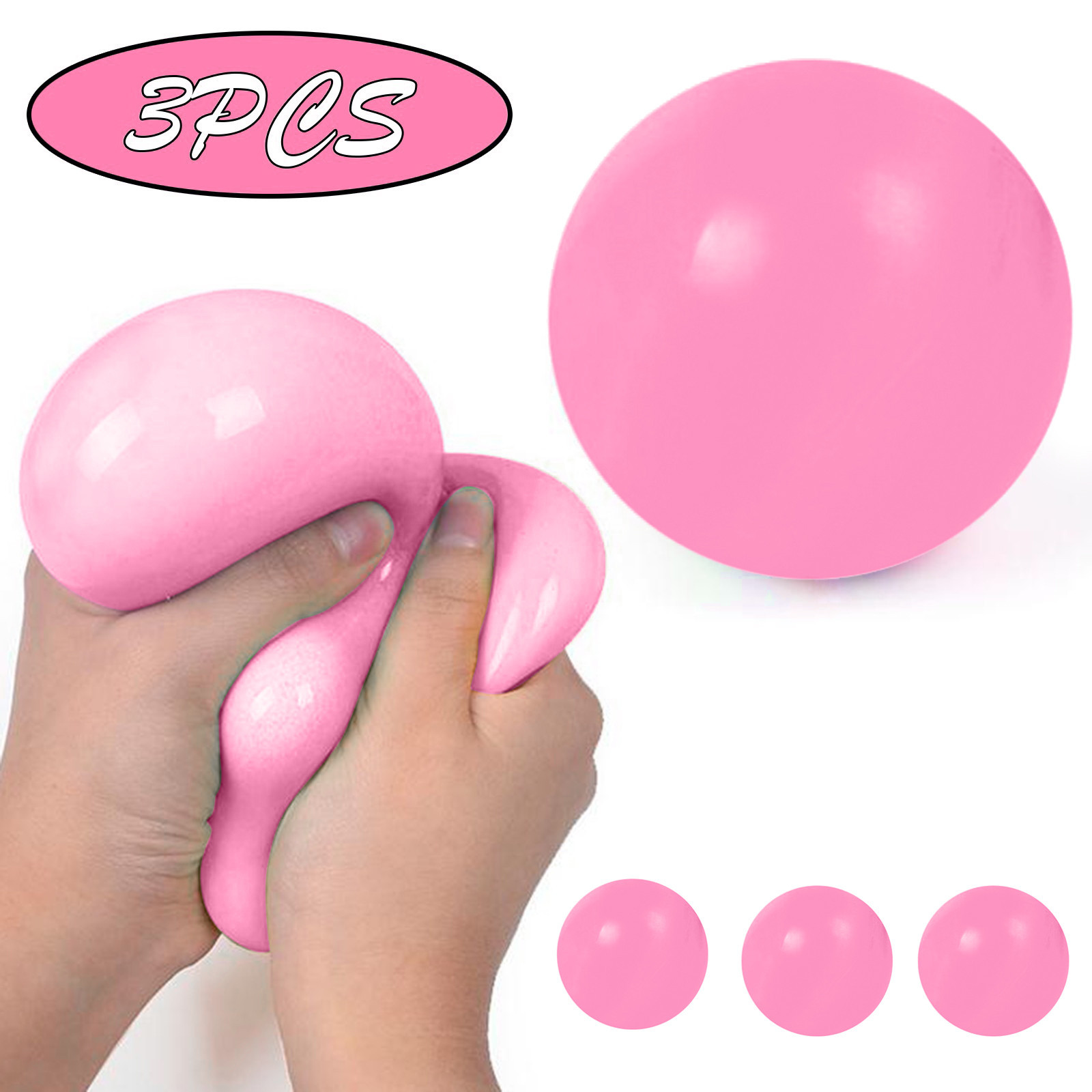 Anti-stress Creative Colorful Relief Dough Balls Colors Changing Stress Ball Soft Novelty Hand Grip Pressure Vent Balls Squishy Y0410
Anti-stress Creative Colorful Relief Dough Balls Colors Changing Stress Ball Soft Novelty Hand Grip Pressure Vent Balls Squishy Y0410