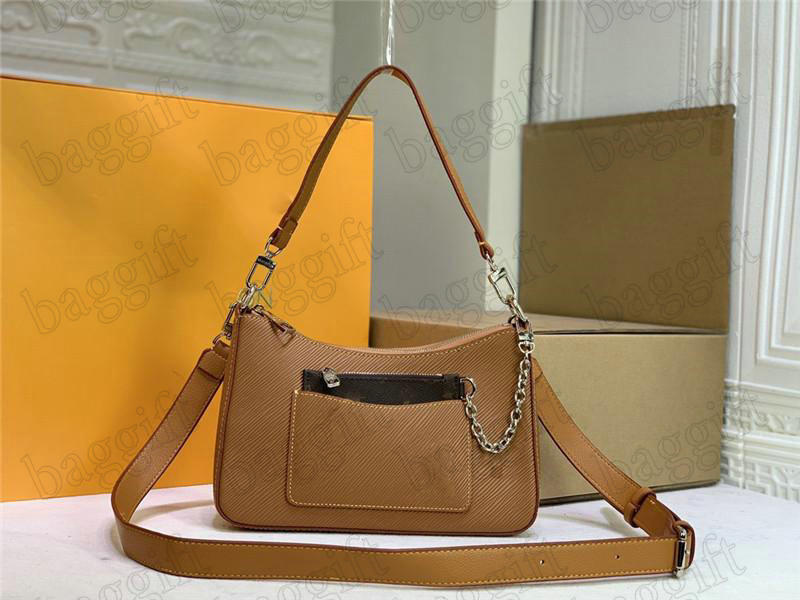 Marelle MM Bag With Chain Wallet 2Sets Monograms Canvas Leather Women Designer Shoulder Bags Fashion Brand Crossbody HandBag Purse Handbags M80794 M80688, Customize
Marelle MM Bag With Chain Wallet 2Sets Monograms Canvas Leather Women Designer Shoulder Bags Fashion Brand Crossbody HandBag Purse Handbags M80794 M80688, Customize