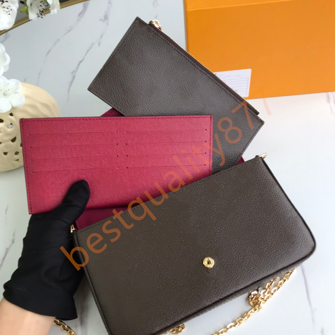Classic 3pcs fashion handbag Chain Bag Women embossing Leather Handbags Womens Shoulder crossbody Clutch Tote Messenger wallet purses card holder mini Bags, 36-40-25
Classic 3pcs fashion handbag Chain Bag Women embossing Leather Handbags Womens Shoulder crossbody Clutch Tote Messenger wallet purses card holder mini Bags, 36-40-25