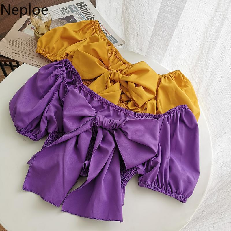 Women's Blouses & Shirts Neploe 2021 Summer Chiffon Women Square Collar Bow Tie Short Sleeve Shirt Korean Sweet Blusas Femme 4B509, Black
Women's Blouses & Shirts Neploe 2021 Summer Chiffon Women Square Collar Bow Tie Short Sleeve Shirt Korean Sweet Blusas Femme 4B509, Black