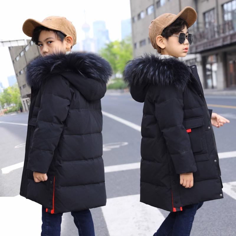 Teenage Boy Parkas Children Winter Warm Coat Boy's Down Jacket Long Thick Children's Real Fur 130-160, Yellow
Teenage Boy Parkas Children Winter Warm Coat Boy's Down Jacket Long Thick Children's Real Fur 130-160, Yellow