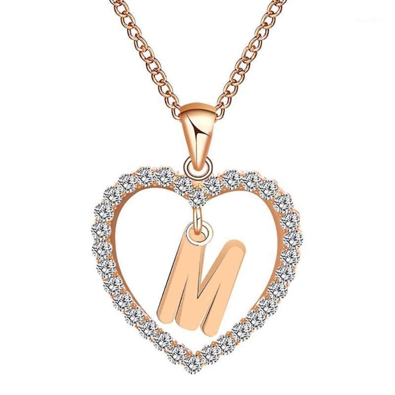 Minimalist Rhinestone Heart Shape Letter Love Necklace For Women Girlfriend Mother PR Sale Chains
Minimalist Rhinestone Heart Shape Letter Love Necklace For Women Girlfriend Mother PR Sale Chains