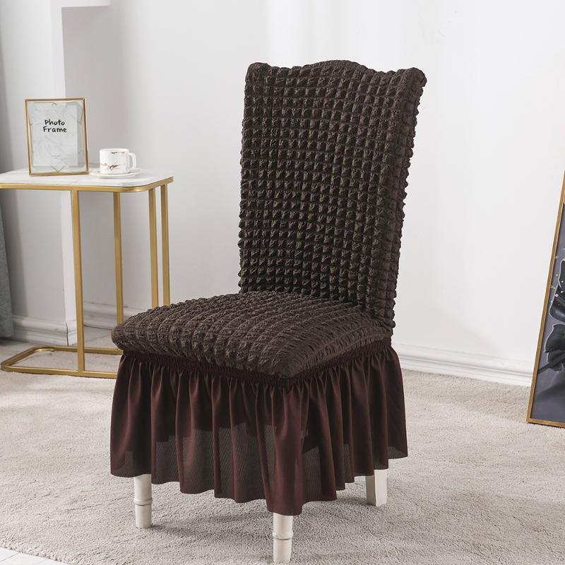 Elastic Thicken Seersucker Skirt Dining Chair Cover,For Home Living Room Kitchen El Wedding Banquet Modern Seat Cover Covers
Elastic Thicken Seersucker Skirt Dining Chair Cover,For Home Living Room Kitchen El Wedding Banquet Modern Seat Cover Covers