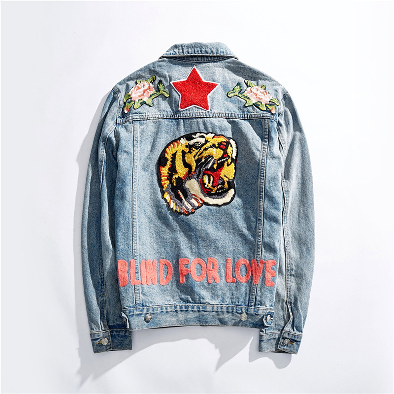 Men's Jackets Novo homem manga longa voltar bordado estrelas cabeça de tigre cego para o amor nim casacos beisebol & jaquetas abstrata casaco digital LUEC, 1# shoe box
Men's Jackets Novo homem manga longa voltar bordado estrelas cabeça de tigre cego para o amor nim casacos beisebol & jaquetas abstrata casaco digital LUEC, 1# shoe box