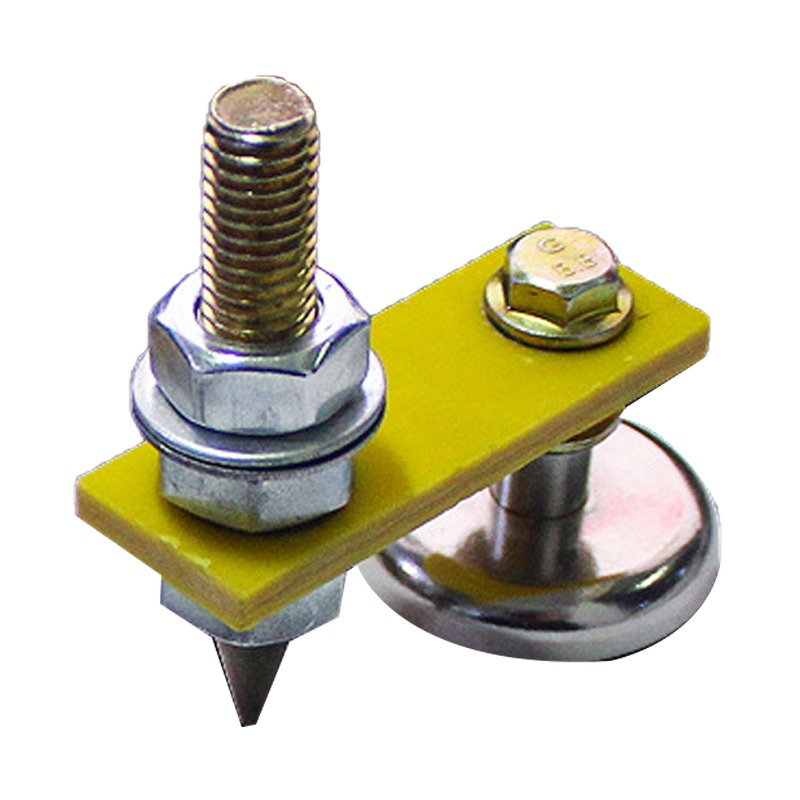 Sheet Metal Repair Machine Welding Magnet Head Magnetic Welding Support Ground Clamp Strong Magnetism Large Suction Copper Tail