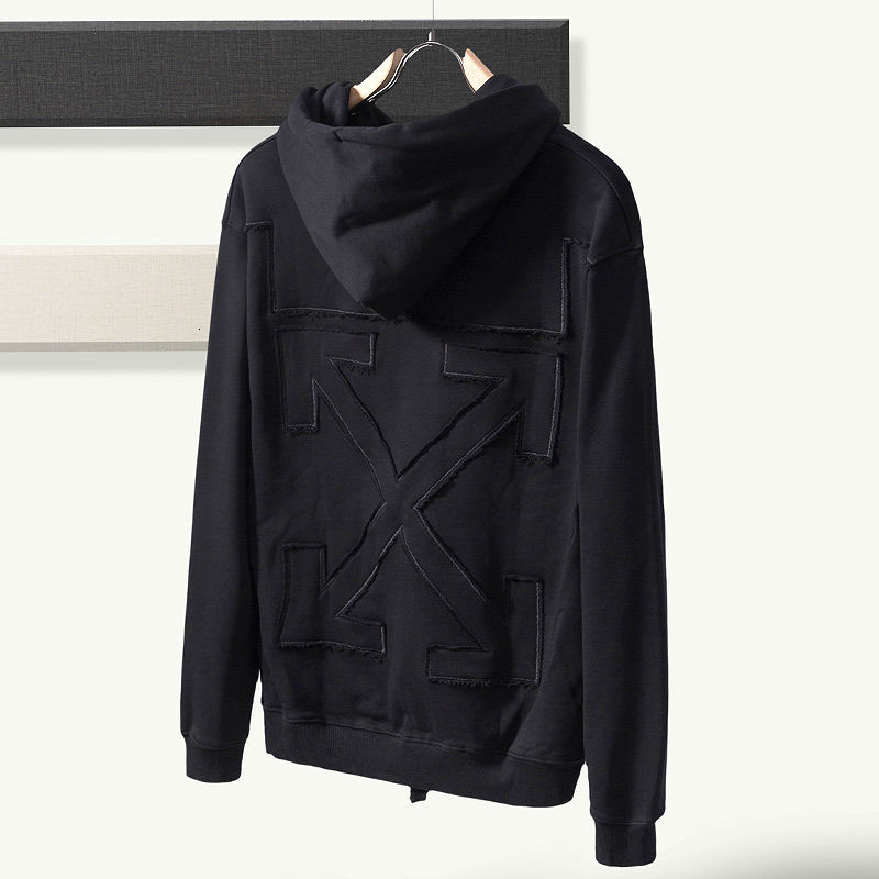 Men' Hoodies Sweatshirts Off 20 dark ow embroidery pasted cloth arrow sweater white Hoodie loose and women' Hoodie Jacket solid color fashion, Black
Men' Hoodies Sweatshirts Off 20 dark ow embroidery pasted cloth arrow sweater white Hoodie loose and women' Hoodie Jacket solid color fashion, Black