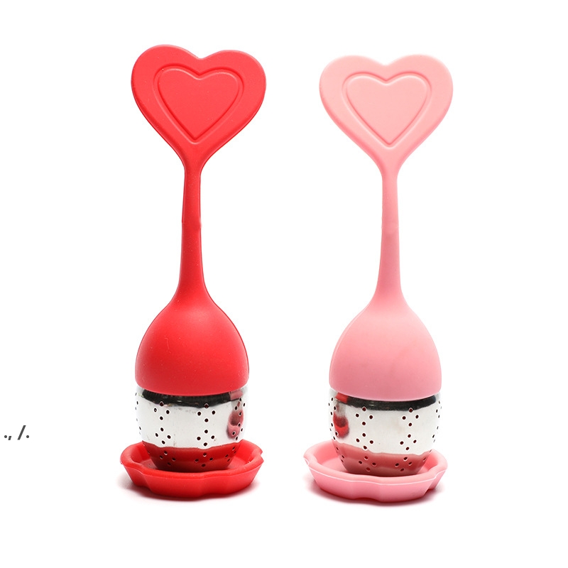 Green tea filter infuser spoon silicone heart shape 304 stainless steel loose leaf leak mesh strainer cute RRE10501
Green tea filter infuser spoon silicone heart shape 304 stainless steel loose leaf leak mesh strainer cute RRE10501
