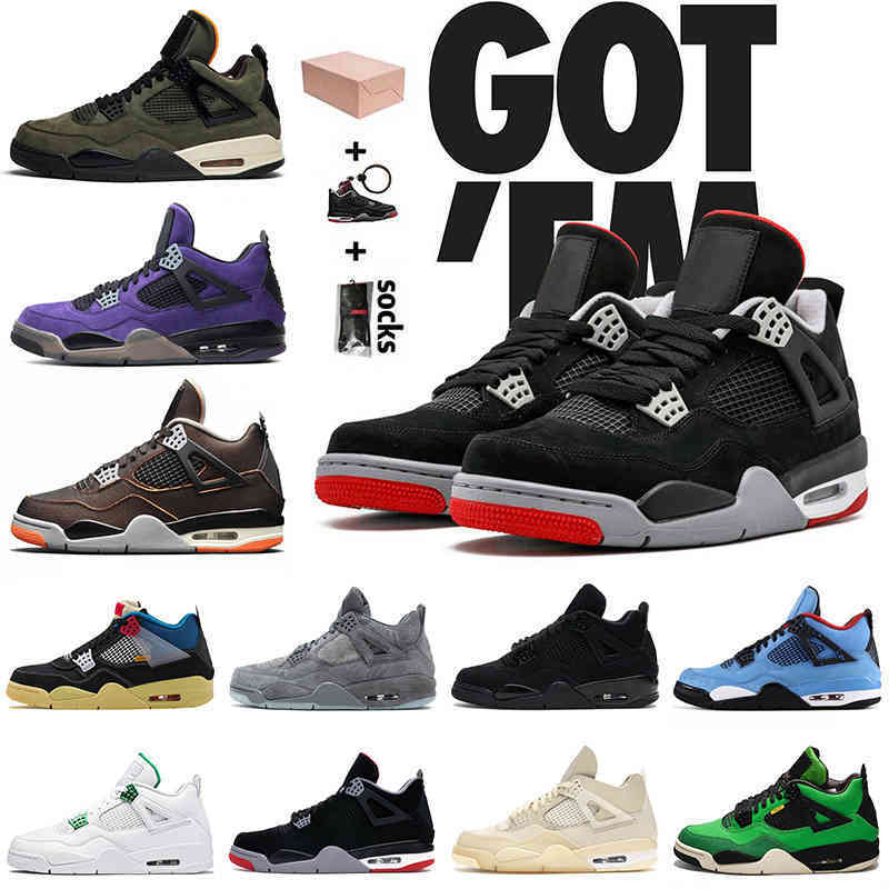 WITH BOX 2021 Top Quality Jumpman 4 4s Bred Basketball Shoes Union noir Cactus Jack Starfish Black Cat Sail Trainers Sneakers SIZE 36-47, D15 lemon venom 36-40
WITH BOX 2021 Top Quality Jumpman 4 4s Bred Basketball Shoes Union noir Cactus Jack Starfish Black Cat Sail Trainers Sneakers SIZE 36-47, D15 lemon venom 36-40