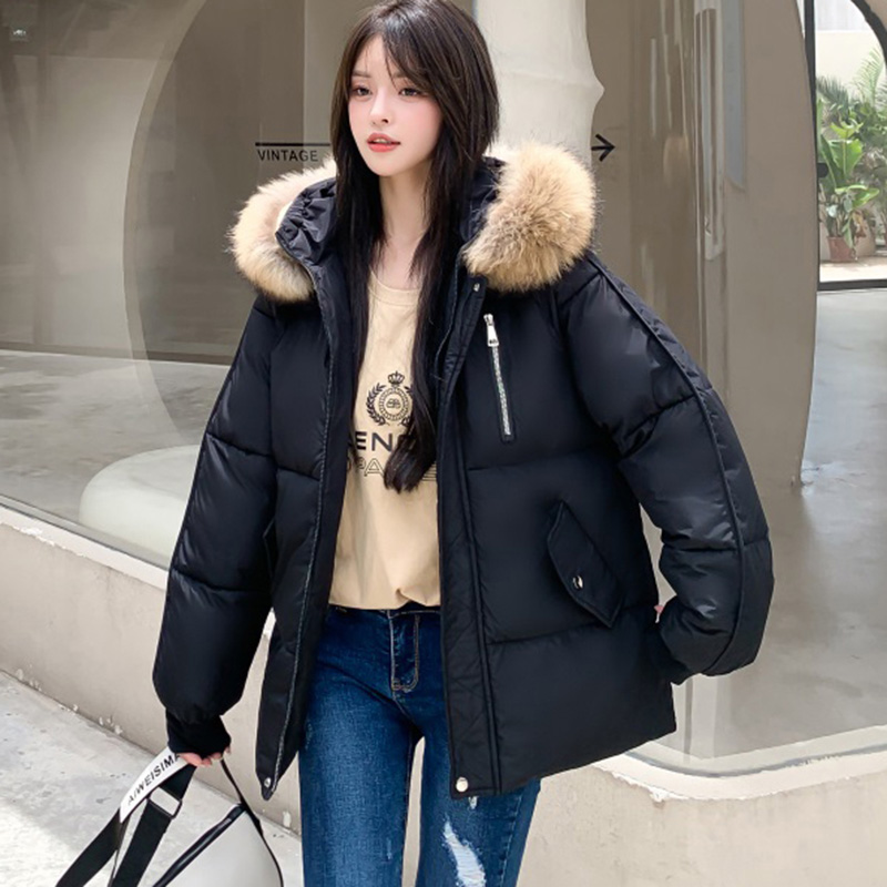 2021 New Winter Women Fur Collar Parkas Jackets Fashion Hooded Thicken Padded Coat Female Lady Winter Outwear Jacket parkas, Black
2021 New Winter Women Fur Collar Parkas Jackets Fashion Hooded Thicken Padded Coat Female Lady Winter Outwear Jacket parkas, Black