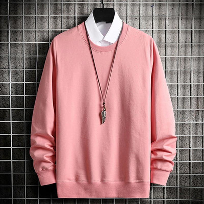 Men's Hoodies & Sweatshirts Huncher Mens Sweater Crew Neck Pullover Spring Casual Solid Color Jumper Male Fashion Korean Pink For Men /40
Men's Hoodies & Sweatshirts Huncher Mens Sweater Crew Neck Pullover Spring Casual Solid Color Jumper Male Fashion Korean Pink For Men /40