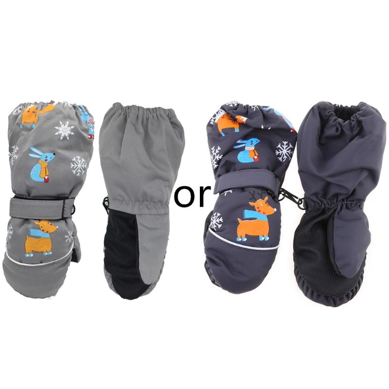 Children's Mittens Winter Children Print Cartoon Deer Thickening Ski Gloves Kids Windproof Waterproof Non-slip Long-sleeved D5QA, White
Children's Mittens Winter Children Print Cartoon Deer Thickening Ski Gloves Kids Windproof Waterproof Non-slip Long-sleeved D5QA, White