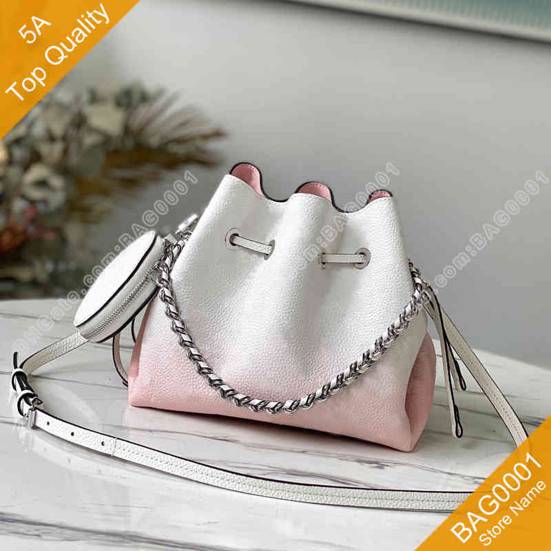 5a bucket bag hand gradient ramp leather chain round coin purse cross body shoulder with box b078 (57855 57856) bag0001
5a bucket bag hand gradient ramp leather chain round coin purse cross body shoulder with box b078 (57855 57856) bag0001