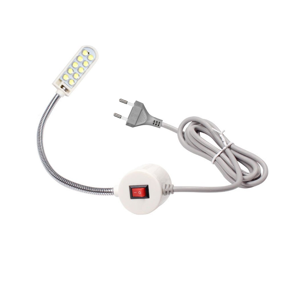 New 2W 30LED Portable sewing machine Light LED Night lamp Magnetic mounting base Swing neck lamp For all sewing machines lighting