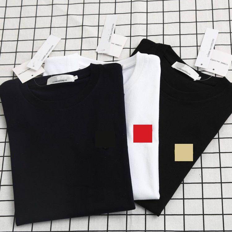 T-shirt female summer fashion casual top pure cotton exquisite embroidery heart black and white short-sleeved male s-2xl