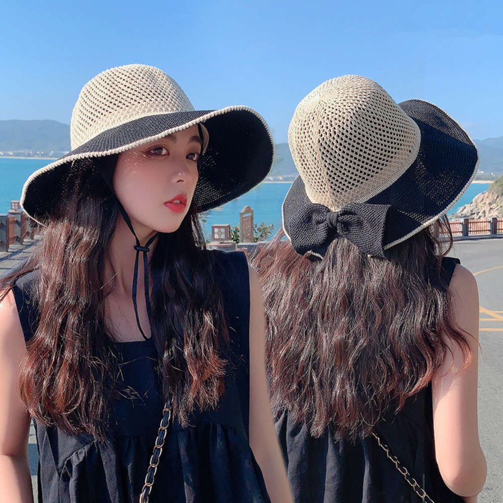 Sun hat female summer shading straw hollow cool Korean fashion versatile sun spring and Autumn Travel fisherman's Hat, Blue;gray
Sun hat female summer shading straw hollow cool Korean fashion versatile sun spring and Autumn Travel fisherman's Hat, Blue;gray