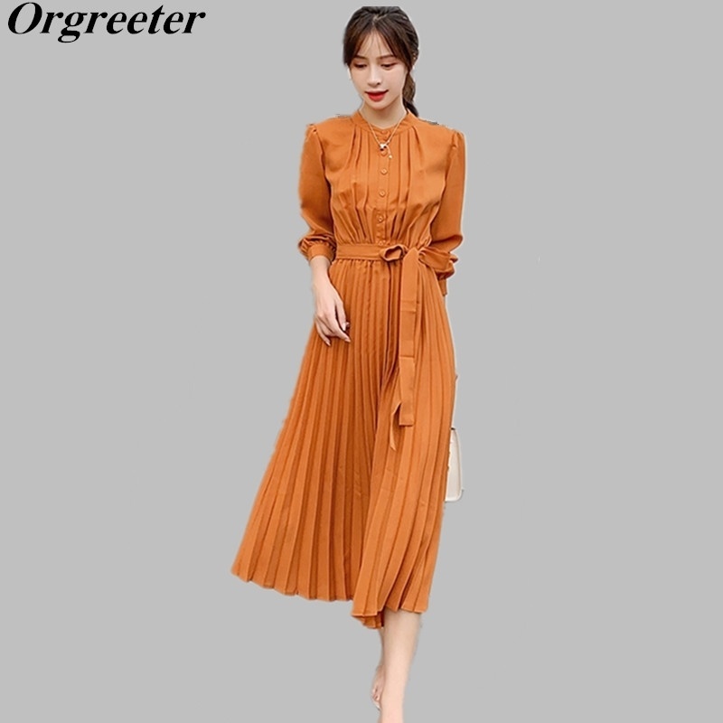O-Neck Belted Pleated Shirt Dress Autumn Elegant Long Sleeve High Waist Bow Tie up Glamorous Solid Dresses 210525, Navy blue
O-Neck Belted Pleated Shirt Dress Autumn Elegant Long Sleeve High Waist Bow Tie up Glamorous Solid Dresses 210525, Navy blue