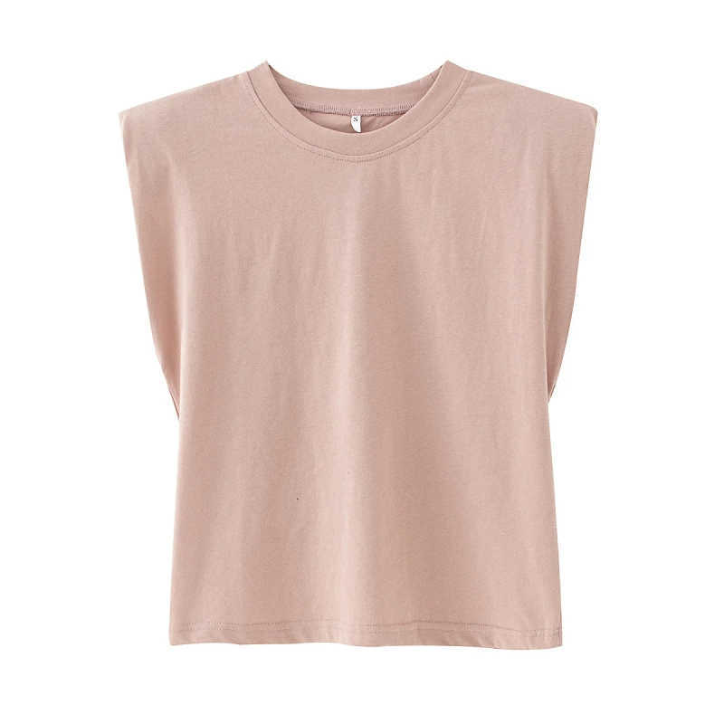 cotton ladies T shirts casual women t-shirts streetwear shoulder-paded tops summer girls soft top female shirt 210527, Purple
cotton ladies T shirts casual women t-shirts streetwear shoulder-paded tops summer girls soft top female shirt 210527, Purple