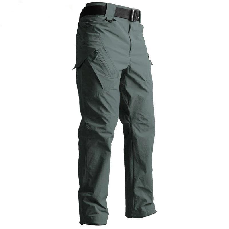 Men's Spring Urban Tactical Cargo Pants SWAT Army Military Rip-stop Long Trousers Casual Quick Dry Breathable Stretch