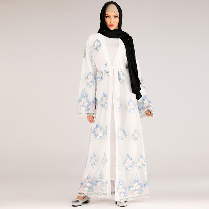 Kimono Abaya Turkish Hijab Muslim Dress Women Islamic Clothing Abayas Koftan Macocain Caftan Robe Islam Dubai Baju Muslim Wanita
Kimono Abaya Turkish Hijab Muslim Dress Women Islamic Clothing Abayas Koftan Macocain Caftan Robe Islam Dubai Baju Muslim Wanita
