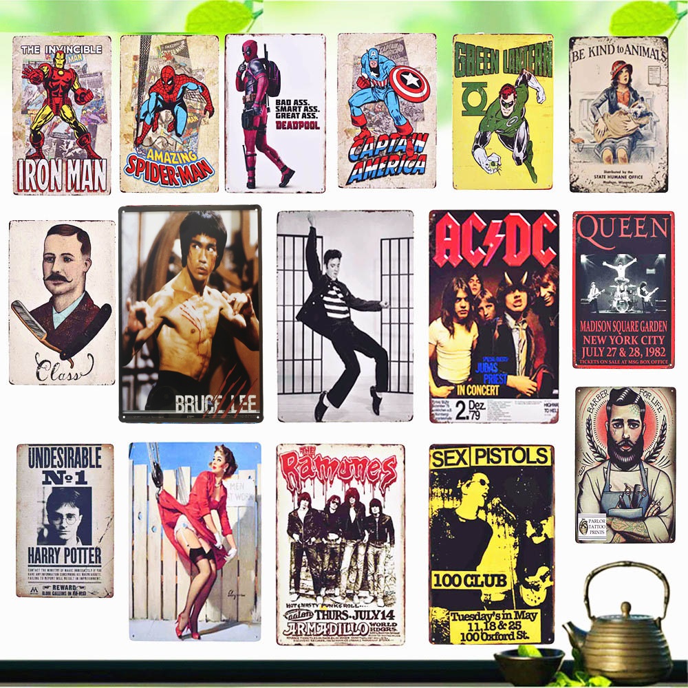 Celebrity & Animated Characters Plaque Metal Vintage Queen Wall Stickers for Cafe Bar Cinema Casino Shabby Chic Home Decor WY5
Celebrity & Animated Characters Plaque Metal Vintage Queen Wall Stickers for Cafe Bar Cinema Casino Shabby Chic Home Decor WY5
