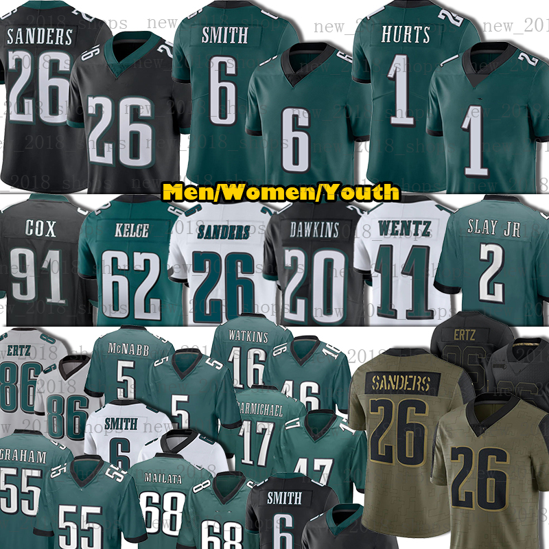 6 DeVonta Smith 1 Jalen Hurts Philadelphias Darius Slay Eaglees Goedert Brian Dawkins Brandon Graham Fletcher Cox Jason Kelce Football Jerse, Black;red
6 DeVonta Smith 1 Jalen Hurts Philadelphias Darius Slay Eaglees Goedert Brian Dawkins Brandon Graham Fletcher Cox Jason Kelce Football Jerse, Black;red