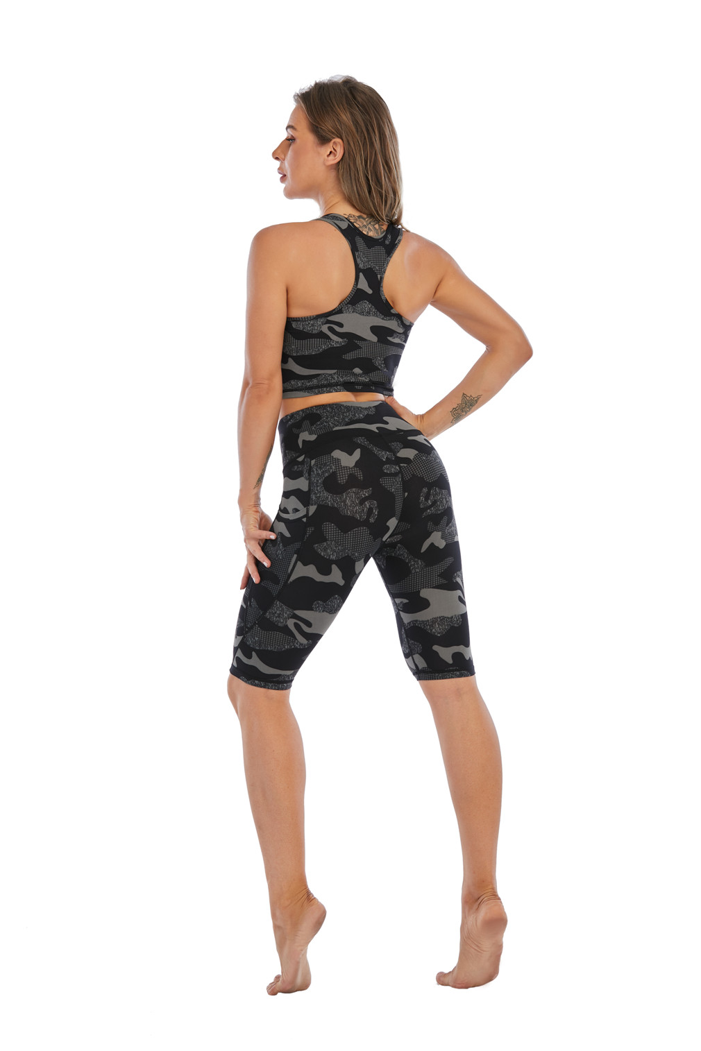 Workout Sets for Women 2 Piece Seamless Ribbed Crop Tank High Waist Shorts Yoga Outfits Gym Tights Breathable Running Training Athletic Bottoms, Dark navy
Workout Sets for Women 2 Piece Seamless Ribbed Crop Tank High Waist Shorts Yoga Outfits Gym Tights Breathable Running Training Athletic Bottoms, Dark navy