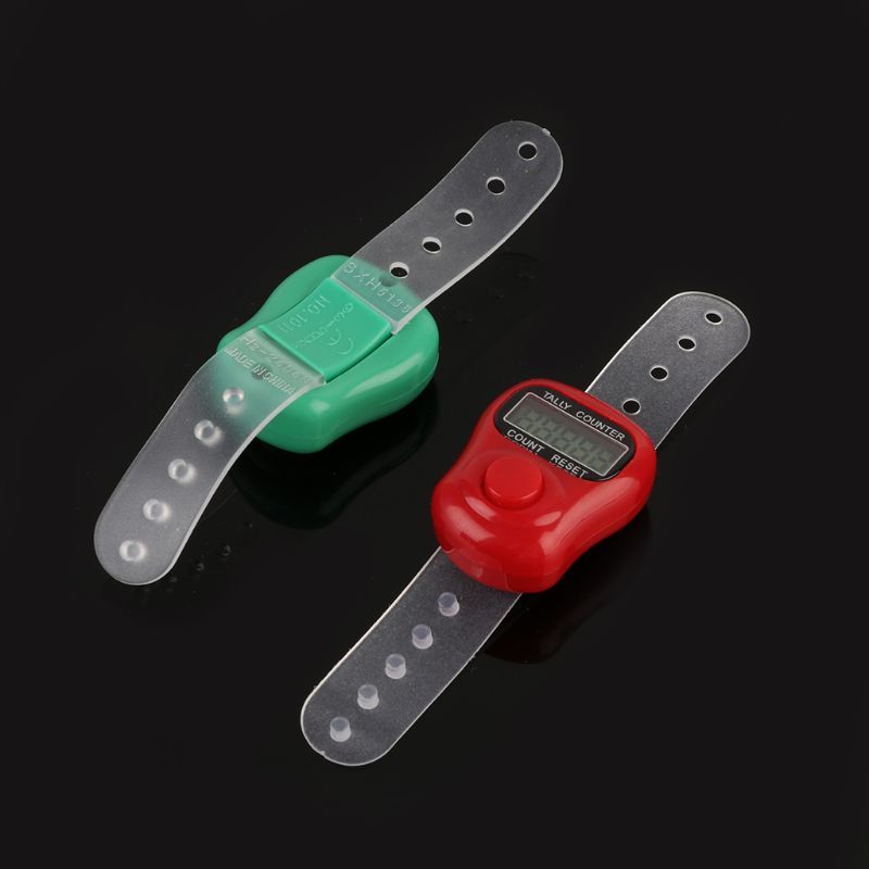 Mini Stitch Marker And Rij Vinger Teller Lcd Electronic Digital Telling Device For Sewing Breien Weave Tool Finger Teller