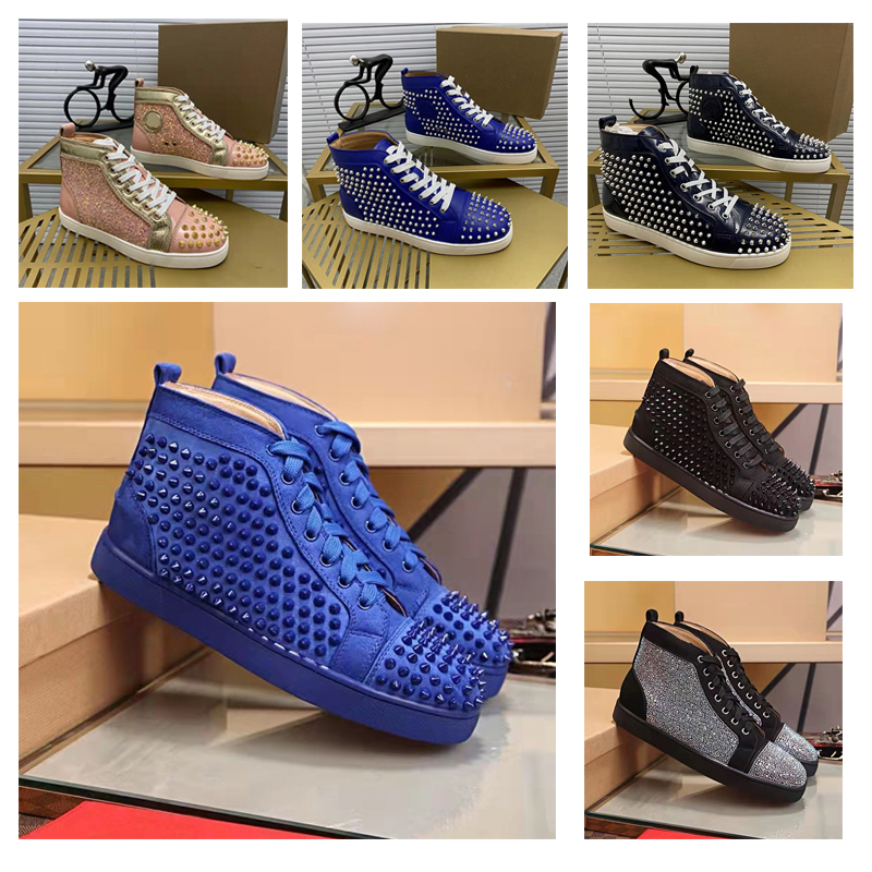 2021 Men Women Casual Shoes Bottom Studded Spikes Fashion Platform Insider Sneakers Black Red White Silver Leather High Boots Size 36-46 without a box
2021 Men Women Casual Shoes Bottom Studded Spikes Fashion Platform Insider Sneakers Black Red White Silver Leather High Boots Size 36-46 without a box