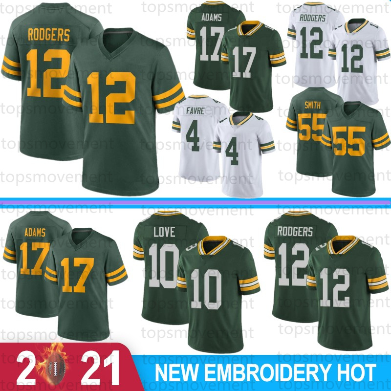 10 Love 12 Aaron Rodgers Jones Men Football Jerseys 17 Davante Adams Darnell Savage Jr Jaire Alexander Clay Matthews Bart Starr Favre 55 ZaDarius Smit, Baozhuanggong
10 Love 12 Aaron Rodgers Jones Men Football Jerseys 17 Davante Adams Darnell Savage Jr Jaire Alexander Clay Matthews Bart Starr Favre 55 ZaDarius Smit, Baozhuanggong