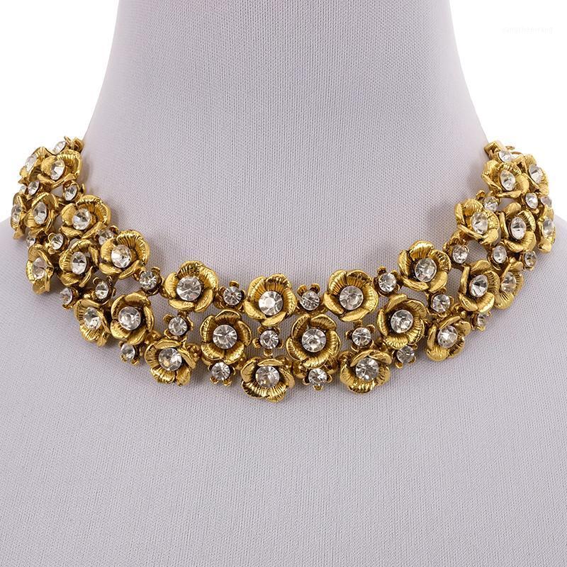 Statement Women Collar Choker Bohemian Trendy Ethnic Rhinestone Flower Chain Pendant Necklace Fashion Jewelry Chains
Statement Women Collar Choker Bohemian Trendy Ethnic Rhinestone Flower Chain Pendant Necklace Fashion Jewelry Chains