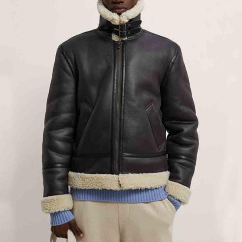 Men' Jackets 2021 Fashion Winter Faux Leather Lamb Jacket Coat Vintage Long Sleeve Zipper Biker Outerwear Tops Coats For Male, Brown
Men' Jackets 2021 Fashion Winter Faux Leather Lamb Jacket Coat Vintage Long Sleeve Zipper Biker Outerwear Tops Coats For Male, Brown