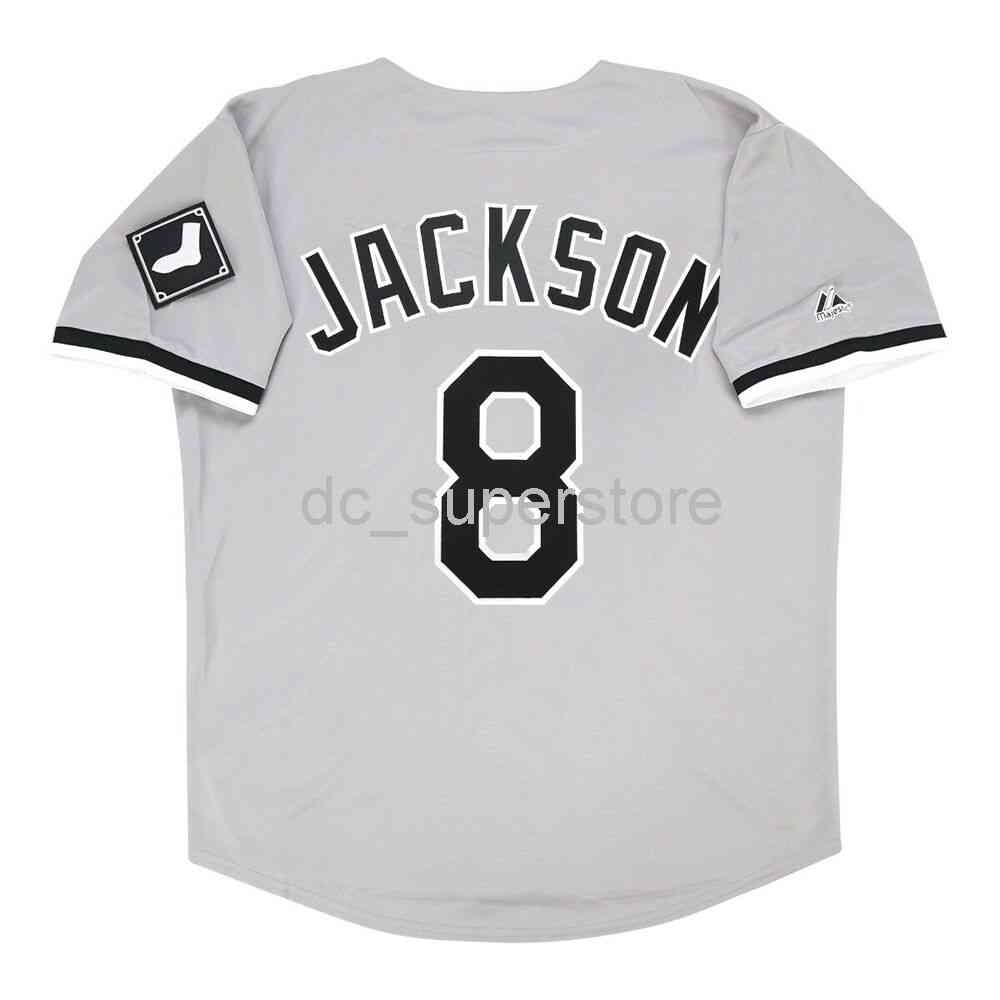 Custom sewing Bo Jackson Chicago Grey Road Jersey w/ Team Patch Men Women Youth Baseball Jersey XS-6XL, Black
Custom sewing Bo Jackson Chicago Grey Road Jersey w/ Team Patch Men Women Youth Baseball Jersey XS-6XL, Black