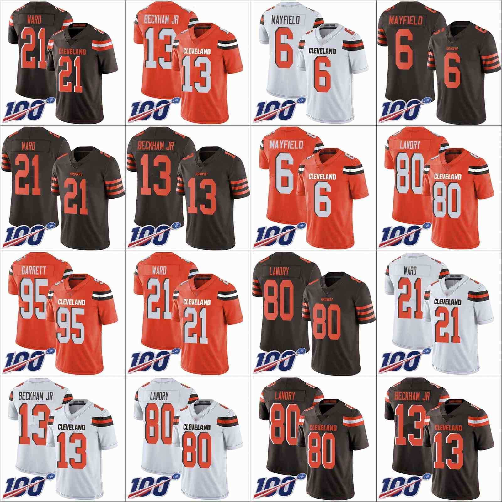 ClevelandBrownsMen #13 Odell Beckham Jr 21 Denzel Ward 6 Baker Mayfield 80 Jarvis Landry Women Youth 100th Limited Jersey, Black;red
ClevelandBrownsMen #13 Odell Beckham Jr 21 Denzel Ward 6 Baker Mayfield 80 Jarvis Landry Women Youth 100th Limited Jersey, Black;red
