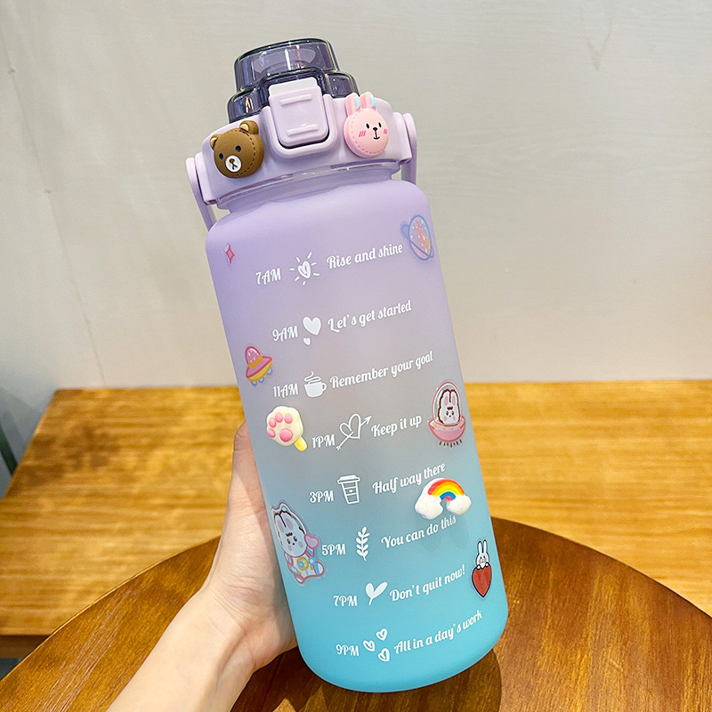 2000ML Sports Water Bottle Travel Portable Leakproof Drinkware Plastic Drink Bottles BPA Free Fitness Gym Protein Shaker Garrafa, Blue
2000ML Sports Water Bottle Travel Portable Leakproof Drinkware Plastic Drink Bottles BPA Free Fitness Gym Protein Shaker Garrafa, Blue
