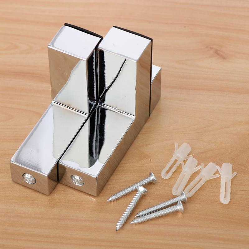 Hooks & Rails Glass Shelf Brackets Wall Mount Alloy Clip Clamp With Screws 2Pcs
Hooks & Rails Glass Shelf Brackets Wall Mount Alloy Clip Clamp With Screws 2Pcs