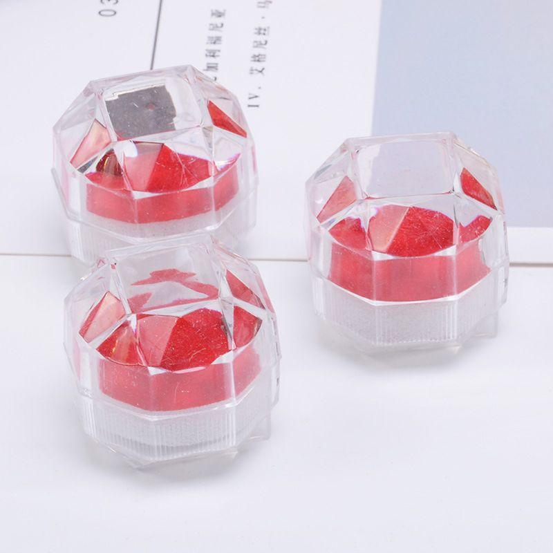 Jewelry Pouches, Bags 20Pcs Portable Ring Earring Box Acrylic Transparent Wedding Organizer D5QB, Pink;blue
Jewelry Pouches, Bags 20Pcs Portable Ring Earring Box Acrylic Transparent Wedding Organizer D5QB, Pink;blue