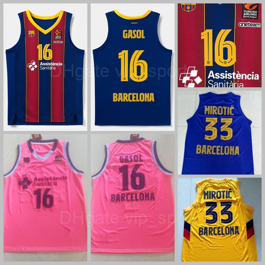 Man Barca Lassa 16 Pau Gasol Jerseys Basketball FC BR 24 Kyle Kuric 33 Nikola Mirotic 22 Cory Higgins 10 Rolands Smits Baloncesto Shirt Red, Black
Man Barca Lassa 16 Pau Gasol Jerseys Basketball FC BR 24 Kyle Kuric 33 Nikola Mirotic 22 Cory Higgins 10 Rolands Smits Baloncesto Shirt Red, Black