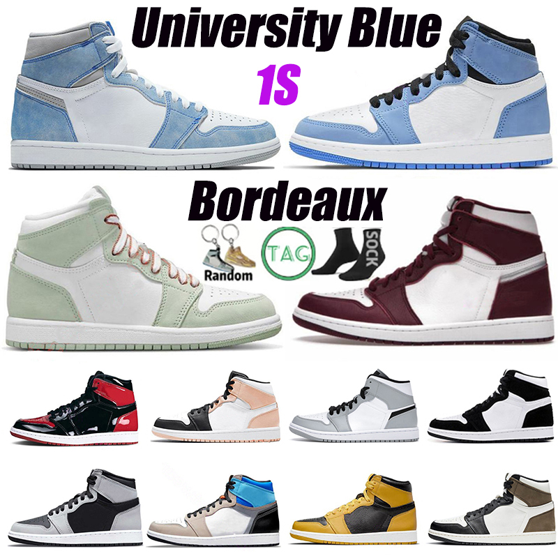 Mens Basketball Shoes Jumpman 1 OG 1s University Blue Bordeaux Seafoam Hyper Royal Twist Electro Orange Obsidian Dark Mocha Shadow 2.0 Pollen Women Sneakers Trainers, 19
Mens Basketball Shoes Jumpman 1 OG 1s University Blue Bordeaux Seafoam Hyper Royal Twist Electro Orange Obsidian Dark Mocha Shadow 2.0 Pollen Women Sneakers Trainers, 19
