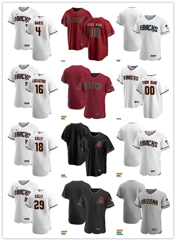 Men Women Youth Arizona Diamondbacks 18 Carson Kelly 29 Merrill Kelly 16 Tim Locastro 4 Ketel Marte Custom Baseball Jersey Blank, Blue;black
Men Women Youth Arizona Diamondbacks 18 Carson Kelly 29 Merrill Kelly 16 Tim Locastro 4 Ketel Marte Custom Baseball Jersey Blank, Blue;black