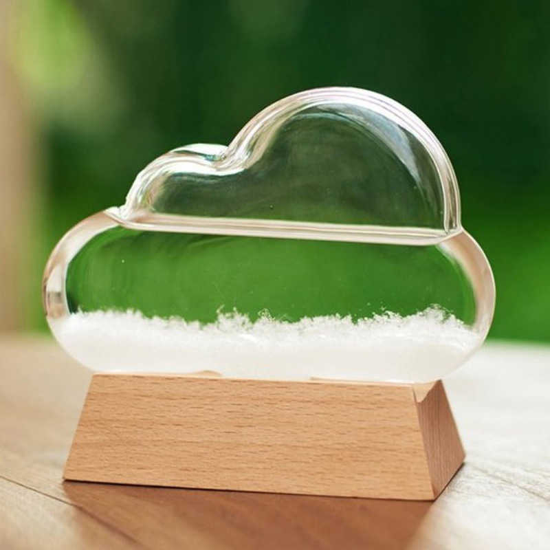 Barometer Droplet Storm Glass Creative Cloud Shaped Storm Glass Bottle Desktop Weather Station Weather Predictor Decor 1Pcs X0710
Barometer Droplet Storm Glass Creative Cloud Shaped Storm Glass Bottle Desktop Weather Station Weather Predictor Decor 1Pcs X0710
