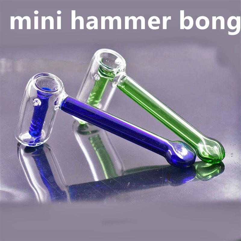 Protable Glass Hammer Bong Smoking Waterpipe Hookahs Handmade Oil Burner Rig Showerhead Percolator Bubbler Dabber
Protable Glass Hammer Bong Smoking Waterpipe Hookahs Handmade Oil Burner Rig Showerhead Percolator Bubbler Dabber