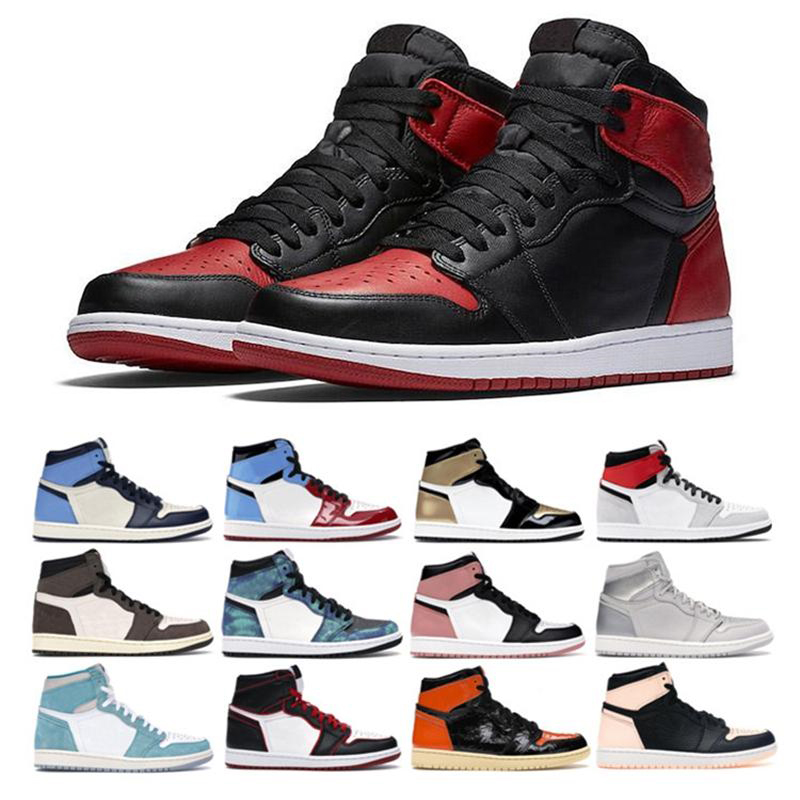 2021 newest Jumpman 1 high OG Men Basketball Shoes Banned Bred Toe Shadow Gold Top Quality Designer Mens Athletics Sneakers Trainers 40-47, # 7
2021 newest Jumpman 1 high OG Men Basketball Shoes Banned Bred Toe Shadow Gold Top Quality Designer Mens Athletics Sneakers Trainers 40-47, # 7