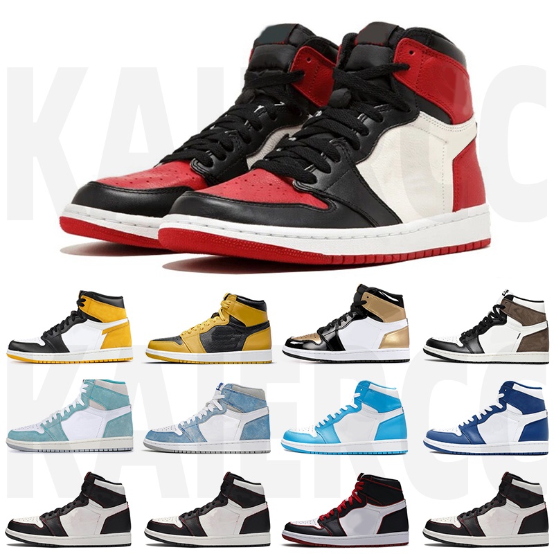 Top quality Jumpman 1 men high OG Basketball Shoes 1S College Blue Dark Forbidden Color UNC Running Light Smoke Gray Chicago Men's and Women's Spots Shoe Size 36-45, Deep brown
Top quality Jumpman 1 men high OG Basketball Shoes 1S College Blue Dark Forbidden Color UNC Running Light Smoke Gray Chicago Men's and Women's Spots Shoe Size 36-45, Deep brown