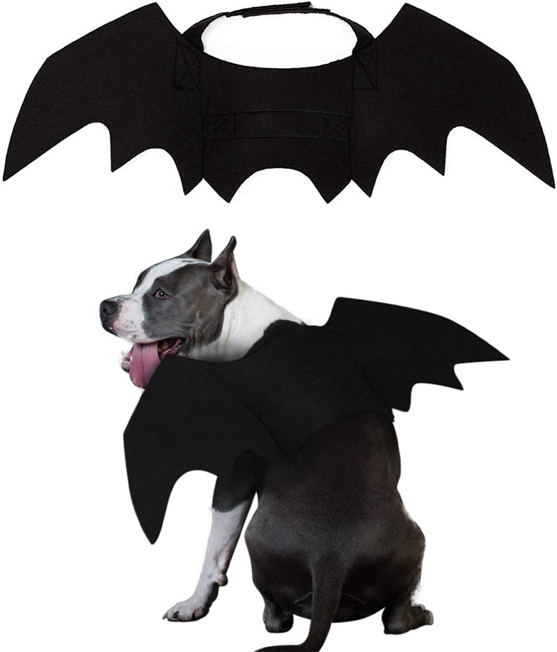 Dog Apparel Pet Cat Bat Wings Halloween Cosplay Bats Costume Pets Clothes for Cats Kitten Puppy Medium Large Dogs A97, With bell
Dog Apparel Pet Cat Bat Wings Halloween Cosplay Bats Costume Pets Clothes for Cats Kitten Puppy Medium Large Dogs A97, With bell