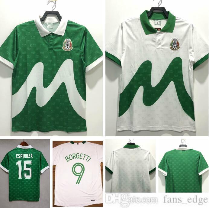 1994 1995 Mexico Soccer Jerseys 1998 National Team Retro #9 H. SANCHEZ #11 BLANCO #15 HERNANDEZ Football Shirts 1986 Uniforms, Red
1994 1995 Mexico Soccer Jerseys 1998 National Team Retro #9 H. SANCHEZ #11 BLANCO #15 HERNANDEZ Football Shirts 1986 Uniforms, Red