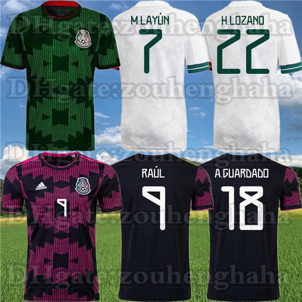 Mexico H.LOZANO Soccer Jerseys Pre-match training 20 21 CHICHARITO RAúL R.MARQUEZ Player version Football Shirt, 2122 away 
Mexico H.LOZANO Soccer Jerseys Pre-match training 20 21 CHICHARITO RAúL R.MARQUEZ Player version Football Shirt, 2122 away