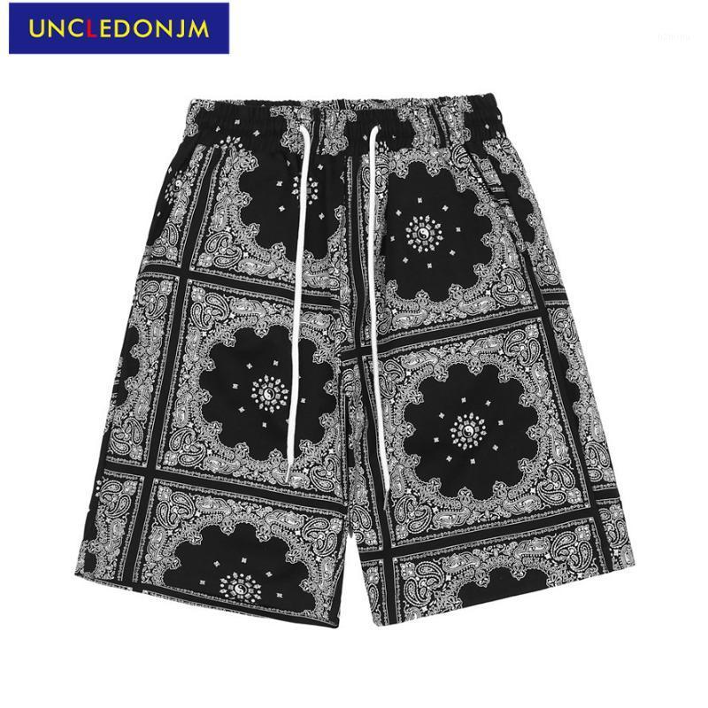 Men's Shorts UNCLEDONJM Cashew Flower Sweat High Street Streetwear Men Summer Baggy Casual Techwear Short Homme K805, Black
Men's Shorts UNCLEDONJM Cashew Flower Sweat High Street Streetwear Men Summer Baggy Casual Techwear Short Homme K805, Black