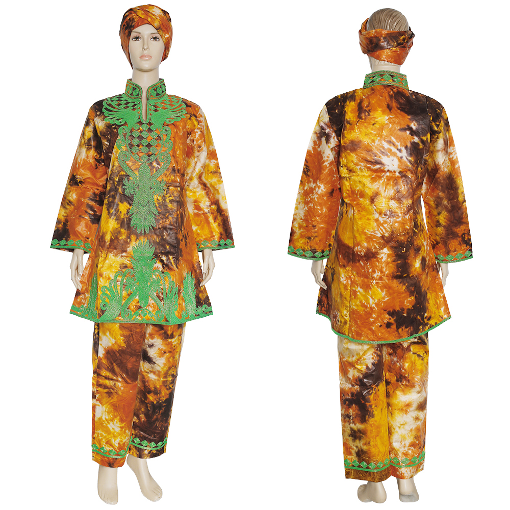 2021bazin riche dashiki shirt pants set vetement femme 2021 african embroidery clothes long sleeve trousers suit with turban, Red
2021bazin riche dashiki shirt pants set vetement femme 2021 african embroidery clothes long sleeve trousers suit with turban, Red