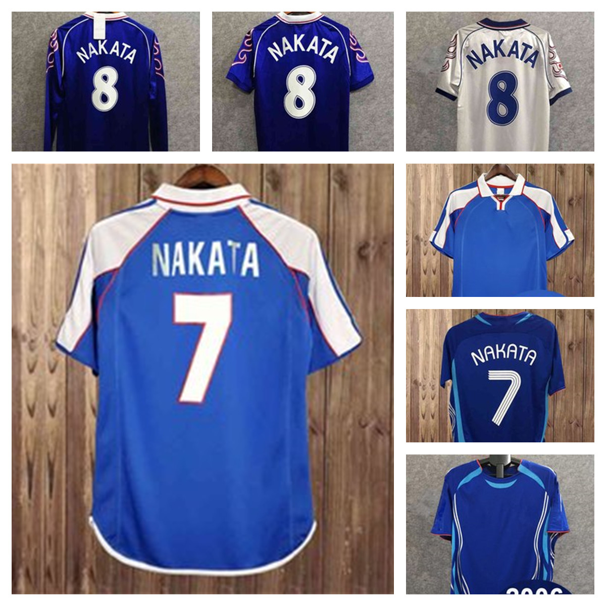 Japan 2006 National Team NAKATA Mens Soccer Jerseys SOMA AKITA OKANO KAWAGUCHI Retro Home Away Football Shirt KAZU HATTORI Uniforms, Fg2386 2000 home
Japan 2006 National Team NAKATA Mens Soccer Jerseys SOMA AKITA OKANO KAWAGUCHI Retro Home Away Football Shirt KAZU HATTORI Uniforms, Fg2386 2000 home